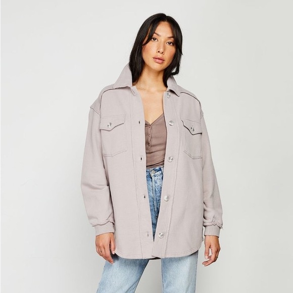 Gentle Fawn - Russell soft Shacket - Picture 1 of 4